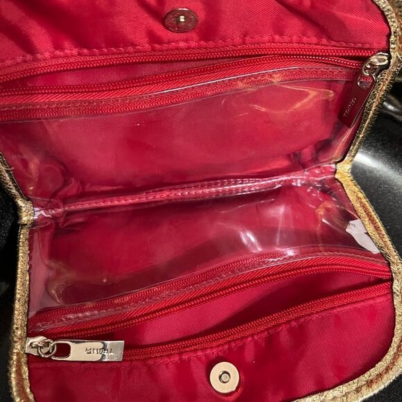 TRINA Leopard Print Makeup Bag - Picture 4 of 5